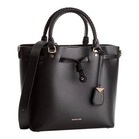 michael kors blakely black|Blakely Leather Bucket Bag .